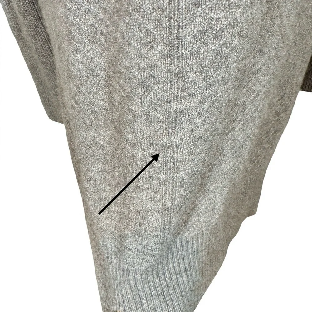 MM LaFleur Anthony 100% Cashmere Tunic Sweater in Woodsmoke